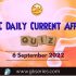 UPSC Daily Static Quiz: 6 September 2022