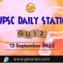 UPSC Daily Current Affairs Quiz: 12 September 2022