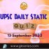 UPSC Daily Current Affairs Quiz: 13 September 2022