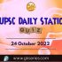 UPSC Daily Current Affairs Quiz: 24th October 2022