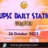 UPSC Daily Current Affairs Quiz: 26th October 2022