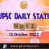 UPSC Daily Current Affairs Quiz: 12th October 2022
