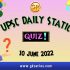 UPSC Daily Current Affairs Quiz: 10 June 2022