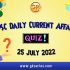 UPSC Daily Static Quiz: 25 July 2022