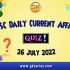 UPSC Daily Static Quiz: 26 July 2022