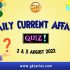 Current Affairs for Competitive Exam by Gkseries –2 & 3 August 2022