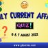 Current Affairs for Competitive Exam by Gkseries –6 & 7 August 2022