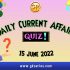 UPSC Daily Static Quiz – 15 June 2022