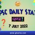 UPSC Daily Current Affairs Quiz: 7 July 2022