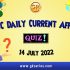 Daily Quiz on Current Affairs by Gkseries – 14 July 2022