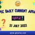 UPSC Daily Static Quiz: 21 July 2022