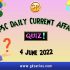 Daily Quiz on Current Affairs by Gkseries – 4 June 2022