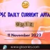 UPSC Daily Static Quiz: 11th November 2022