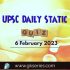 UPSC Daily Current Affairs Quiz: 6 February 2023