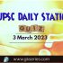UPSC Daily Current Affairs Quiz: 3 March 2023