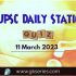 UPSC Daily Current Affairs Quiz: 11 March 2023