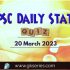 UPSC Daily Current Affairs Quiz: 20 March 2023