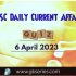 UPSC Daily Static Quiz: 6 April 2023