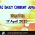 UPSC Daily Static Quiz: 17 April 2023