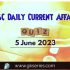 UPSC Daily Current Affairs Quiz: 4 June 2023