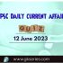 UPSC Daily Current Affairs Quiz: 11 June 2023