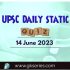 UPSC Daily Static Quiz: 15 June 2023