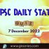 UPSC Daily Current Affairs Quiz: 7 December 2022