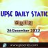 UPSC Daily Current Affairs Quiz: 26 December 2022