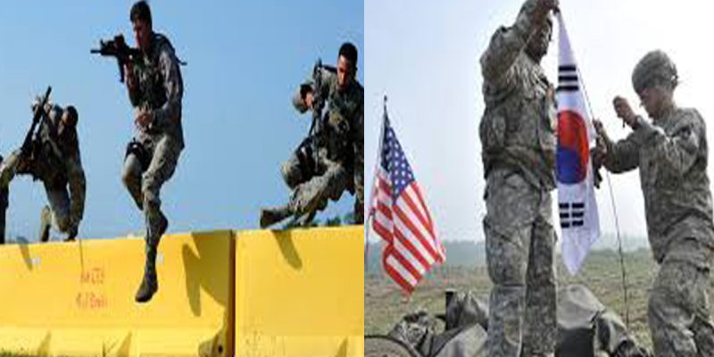 South Korean and US troops will conduct a scheduled joint training exercise