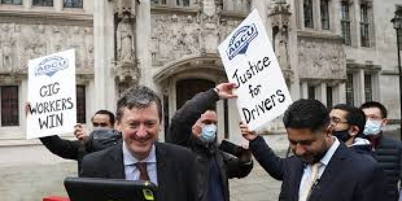 Uber drivers are workers not self-employed