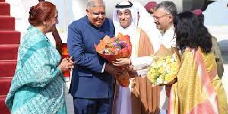 Vice President Jagdeep Dhankhar attends FIFA world cup inauguration in Qatar