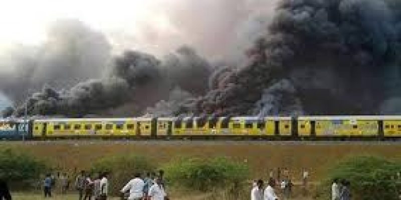Vijayawada railway court summons 40 in Tuni arson case