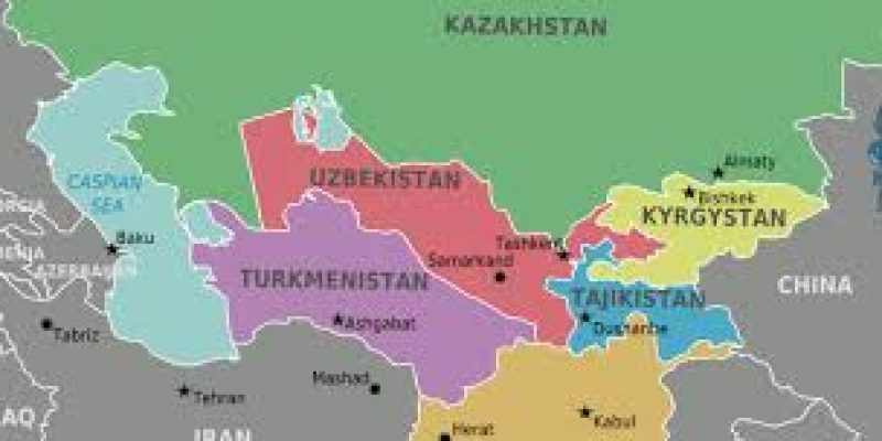 What are the 5 countries of central asia