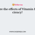Which of the following diseases is associated with Vitamin C deficiency?