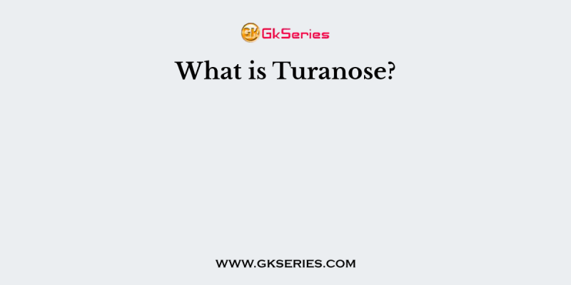 What is Turanose?