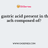 Which of the following is not a mineral acid?