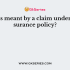 If a life insured has died a few days before the date of maturity, but after signing discharge from, to whom should the claim be paid?.