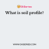 How many horizons are there in soils?