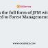 What is called for the practice of regulating forest resources to meet the needs of society and industry while preserving the forest’s health?