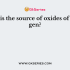 What is the source of carbon monoxide?