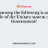 Which of the following statements are true about the Federalism system of Government?