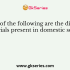 Which of the following are the colloidal materials present in domestic sewage?