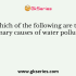 The following cause alkalinity as well hardness in natural water