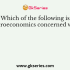 Formulation of an economic theory involves