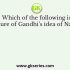 Who made the following observation about Gandhi “Generation to come, it may be, will