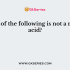 When the stopper of a bottle containing colourless liquid was removed, the bottle gave a smell like that of vinegar. The liquid in the bottle could be