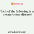 Which of the following diseases or infections is caused due to poor water hygiene?