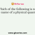 A laser signal is sent towards the moon with a speed of light C and returns after a time f seconds. The distance of the moon from the observer is