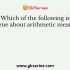 Which of the following is/are measures of central tendency?