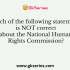Who can be appointed as the chairman of the National Human Rights Commission?